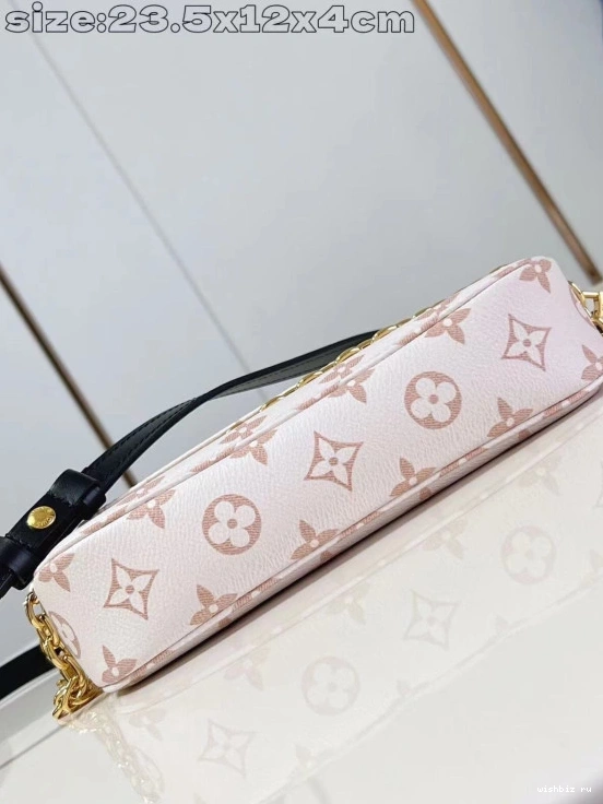 WIS Wallet Louis on Vuitton Chain Ivy-23.5*12*4.3cm 0316